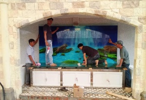 Hồ chứa hải sản 13